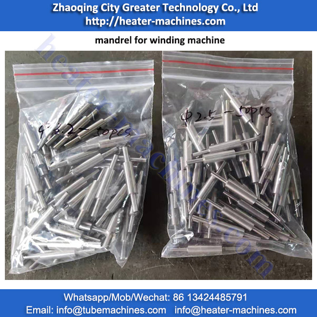 Mandrel for Wire Winding Machine