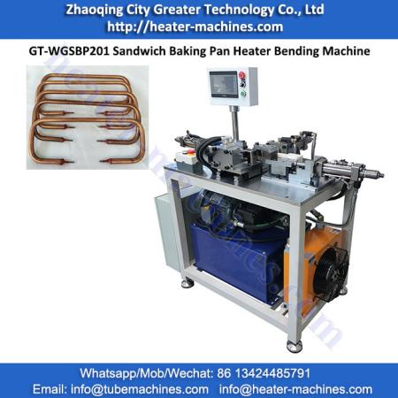 GT-WGSBP201 Sandwich Baking Pan Heater Bending Machine
