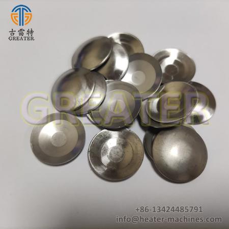 SS Caps For Cartridge Heater Production Heating Material Supplies