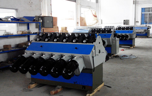 tubular heater reducing machine in Feihong factory