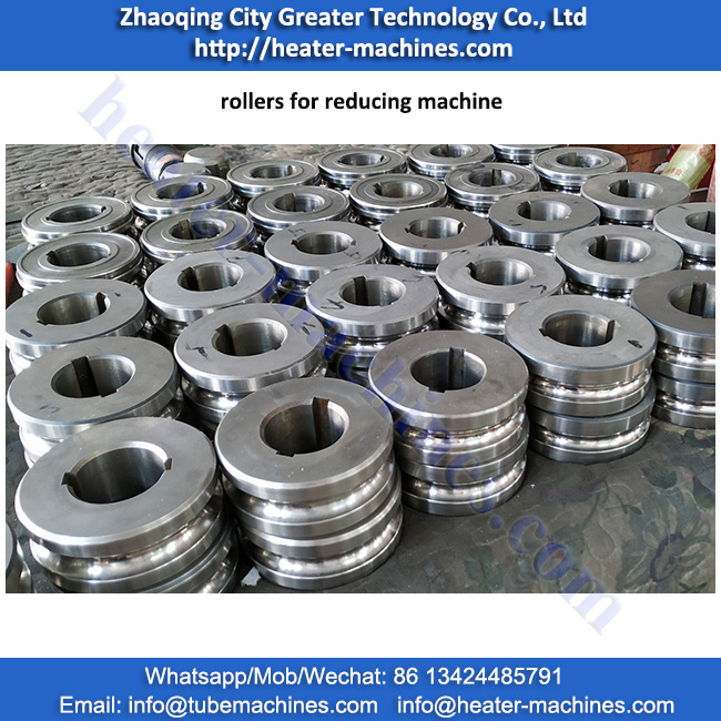 rollers for tubualr heater reducing machines 