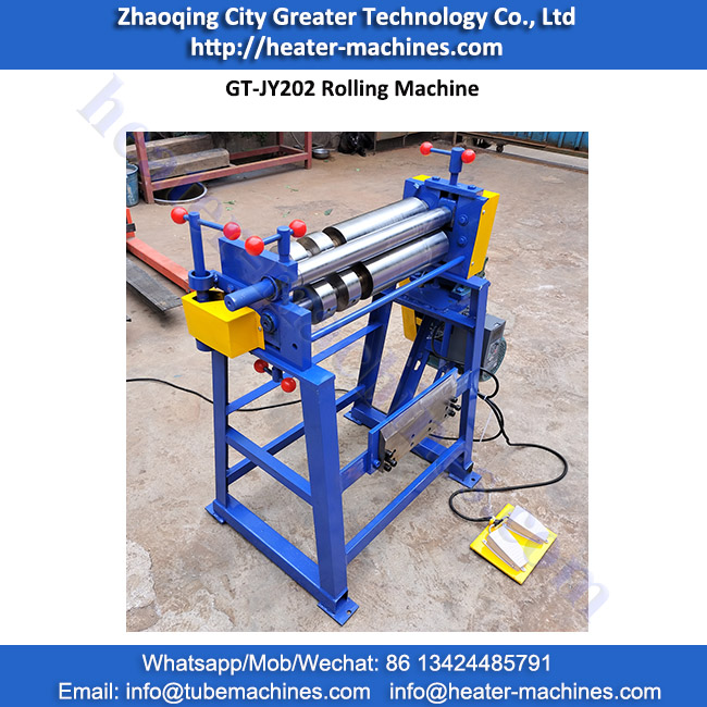 rolling machine for band heaters